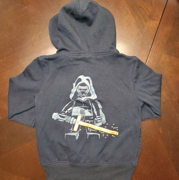 LEGO Star Wars Darth Sweatshirt/Hoodie Full Zip. - Picture 3 of 3